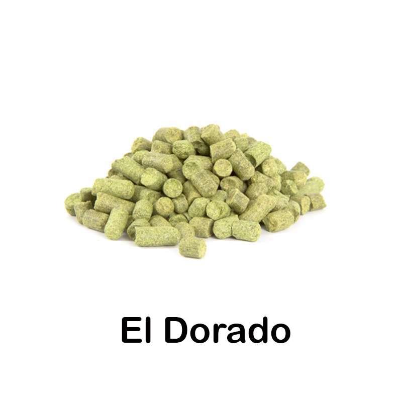 Lúpulo El Dorado en pellets 2023 - 100g - Cocinista