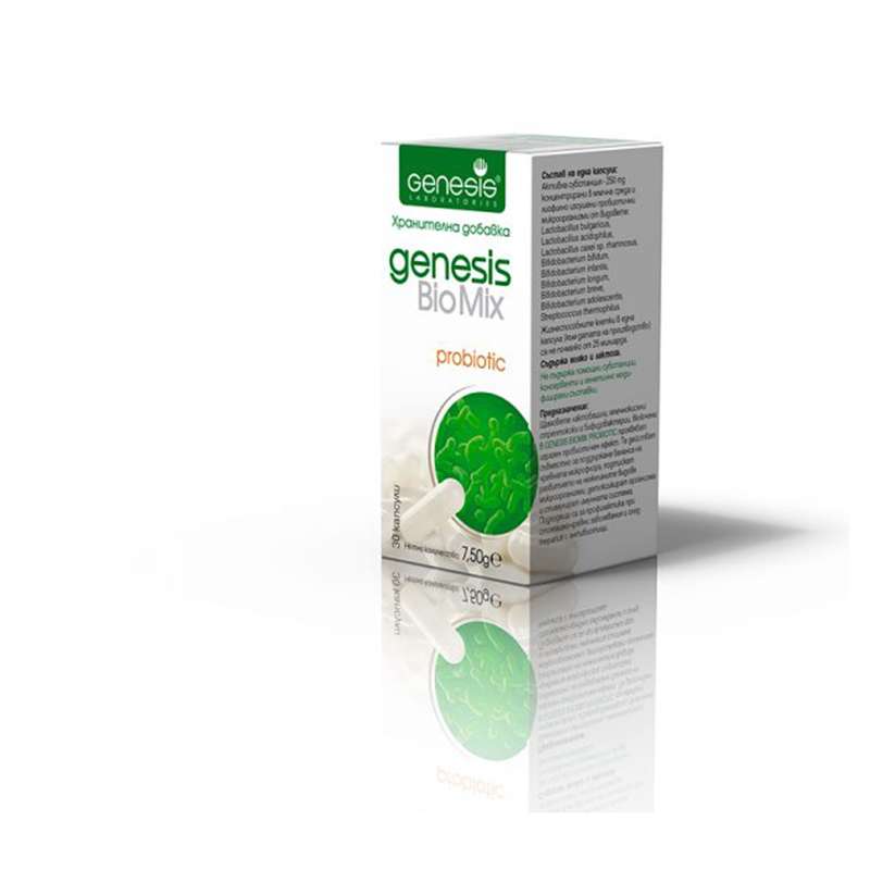 Génesis BIO Mix probióticos - 30 cápsulas - Genesis Laboratories
