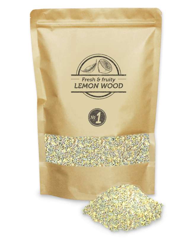Serrín de madera de limonero para ahumar - 1,5L - Smokey Olive Wood