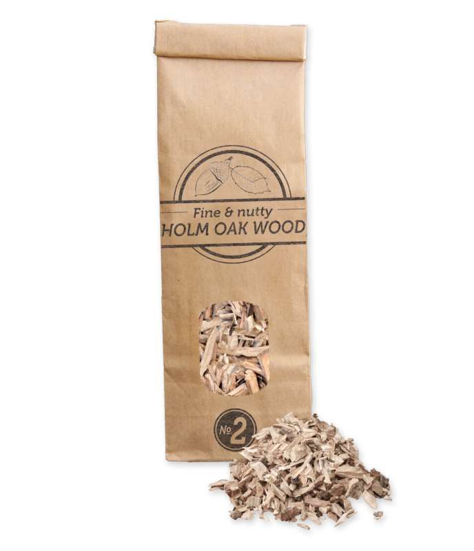 Viruta de madera de encina para ahumar - 500ml - Smokey Olive Wood