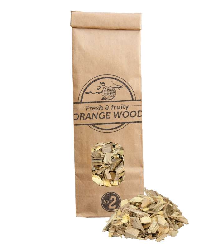 Viruta de madera de naranjo para ahumar - 500ml - Smokey Olive Wood