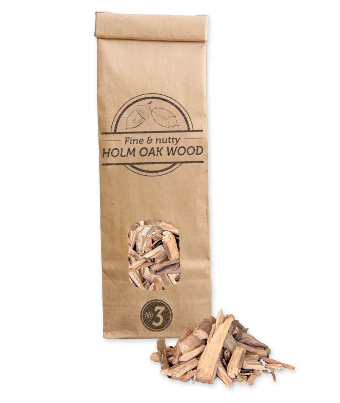 Viruta de madera de enciana para ahumar - 500ml - Smokey Olive Wood