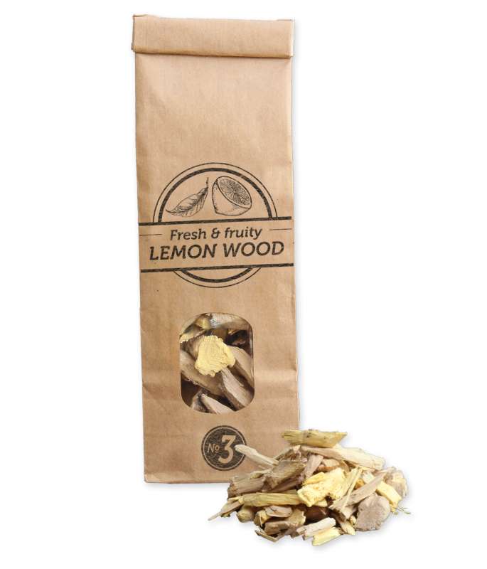 Viruta de madera de limonero para ahumar - 500ml - Smokey Olive Wood