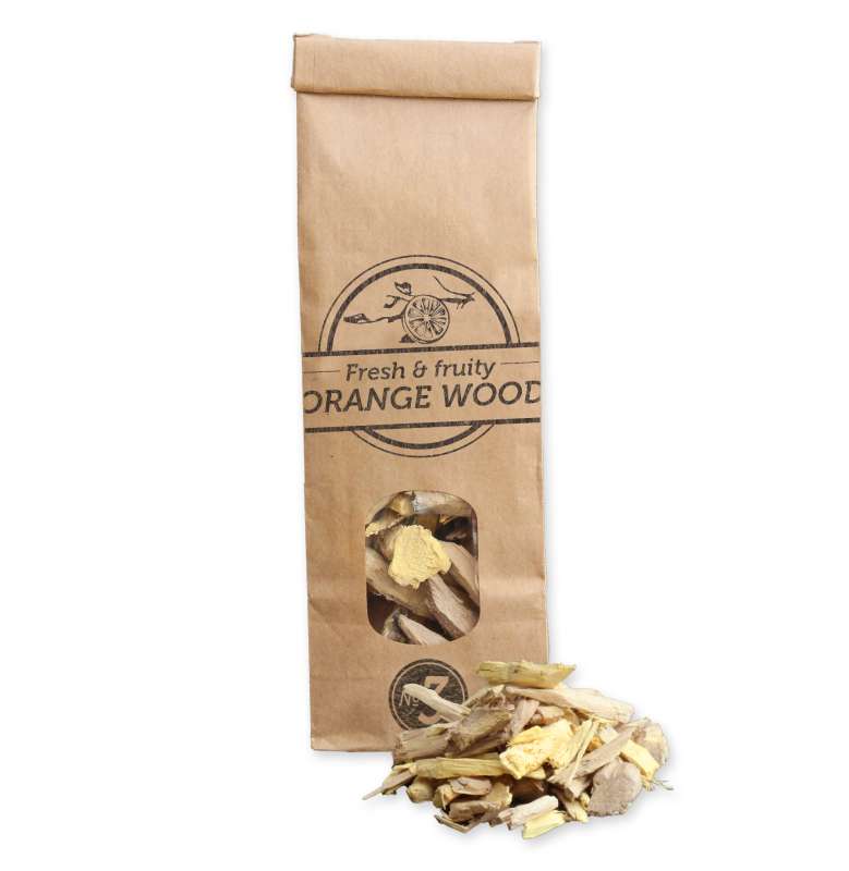 Viruta de madera de naranjo para ahumar - 500ml - Smokey Olive Wood
