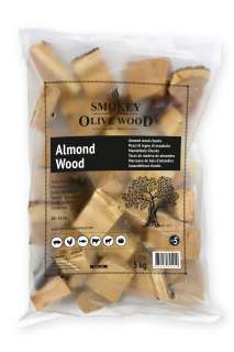 Tacos de madera de Almendro para ahumar - 5 Kg