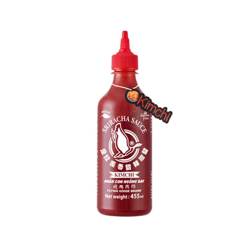 Salsa Sriracha con Kimchi - 455ml - Flying Goose