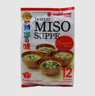 Sopa miso instantánea - 12 raciones