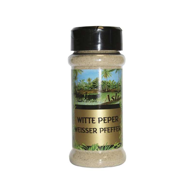 Pimienta blanca en polvo - 55 g - Asli