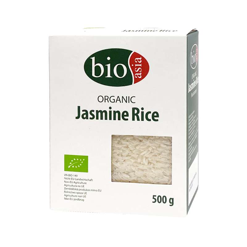 Arroz jazmín orgánico - 500g - BioAsia
