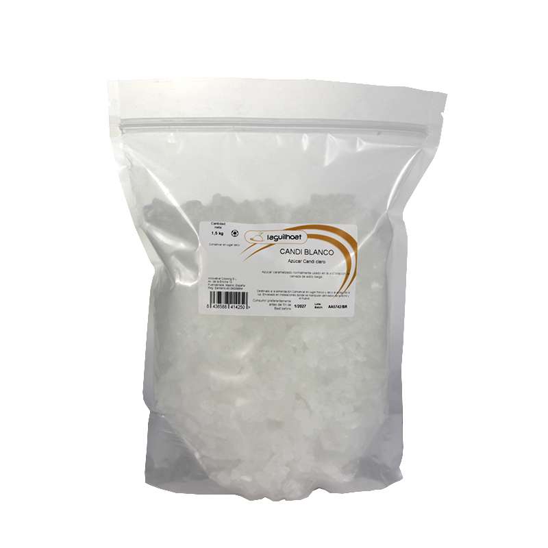 Azúcar Candi blanco - 1.5 kg - Laguilhoat