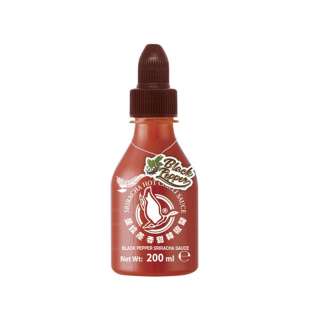 Salsa Sriracha a la pimienta negra - 200 ml