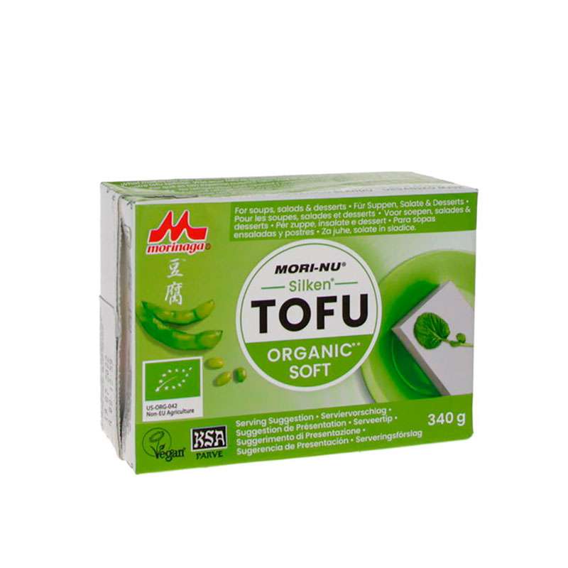 Tofu sedoso orgánico - 340g - Morinaga
