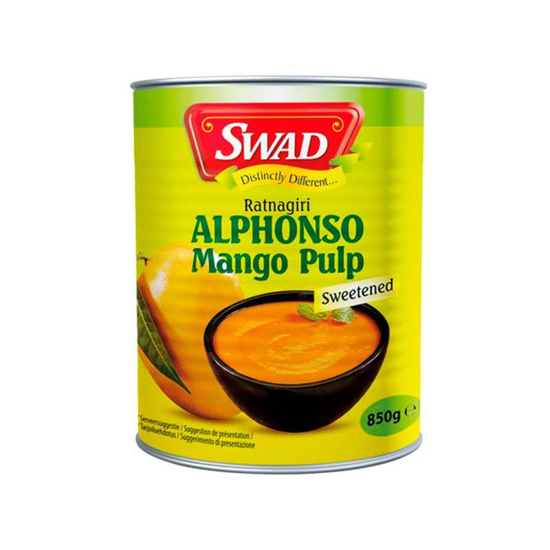 Pulpa de mango Alphonso - 850g - Swad