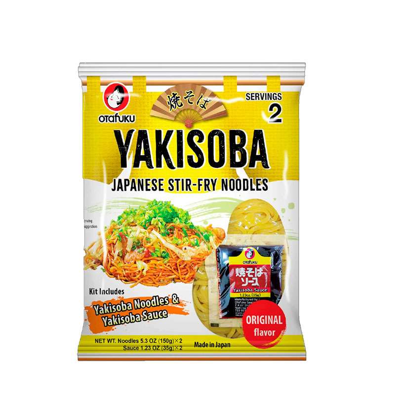 Fideos con salsa Yakisoba - 370g - Otafuku