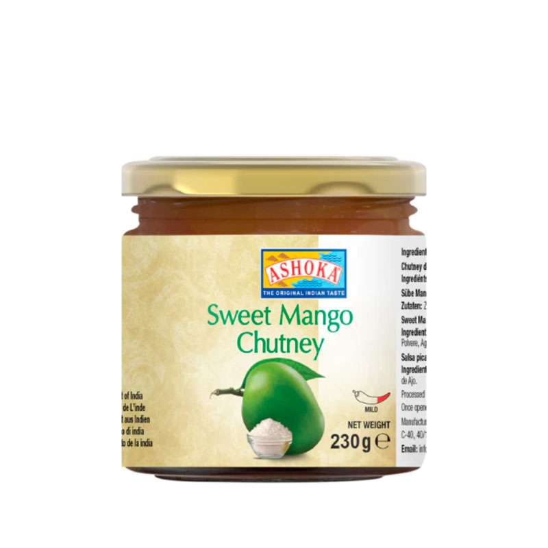 Chutney de mango dulce - 230g - Ashoka