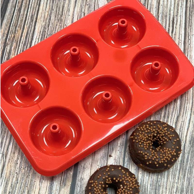 Molde para doughnut - 6 cavidades - Ibili