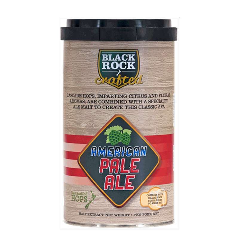 Kit de cerveza American Pale Ale - 1.7 Kg - Black Rock