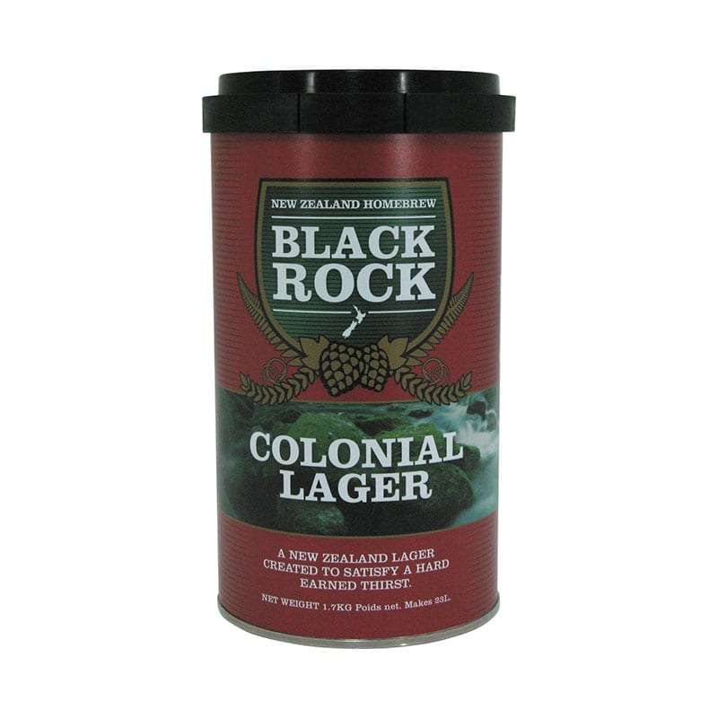 Kit de cerveza Colonial Lager - 1,7Kg - Black Rock