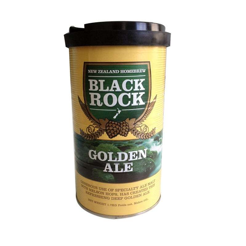 Kit de cerveza Golden Ale - 1,7Kg - Black Rock