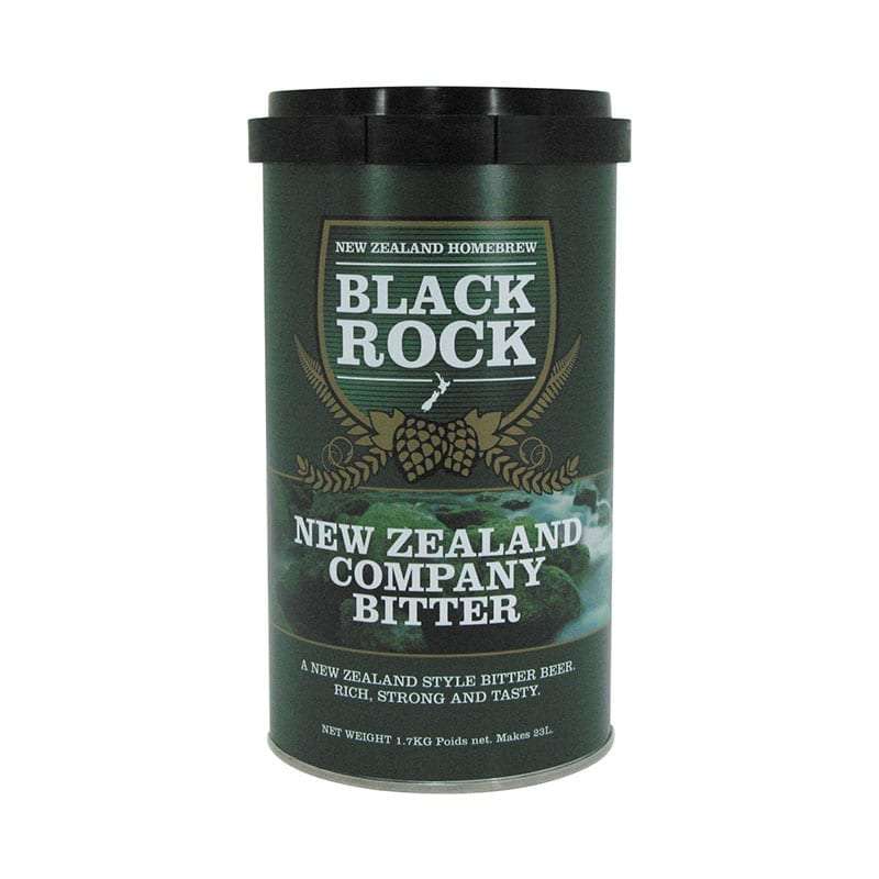 Kit de cerveza New Zealand Company Bitter - 1,7Kg - Black Rock