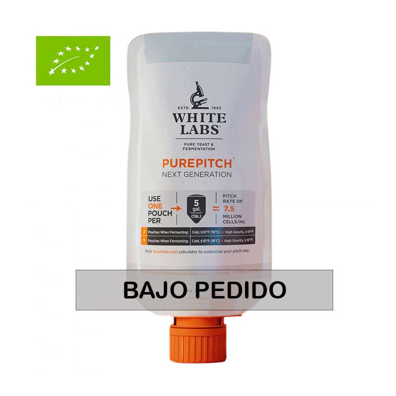 Levadura líquida orgánica WLP007-O Dry English Ale - 19 L - White Labs