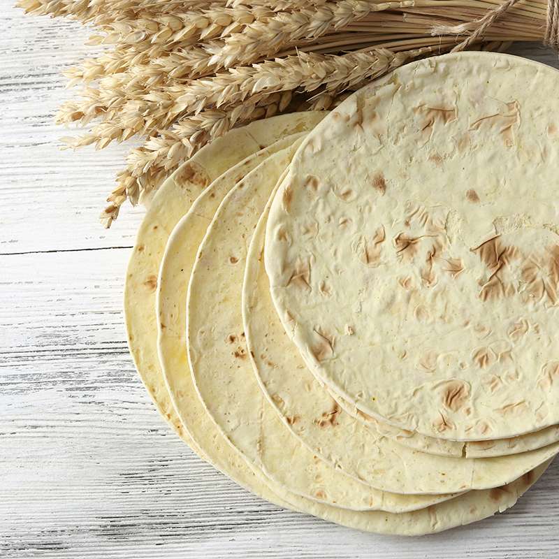 Tortillas de trigo mexicanas