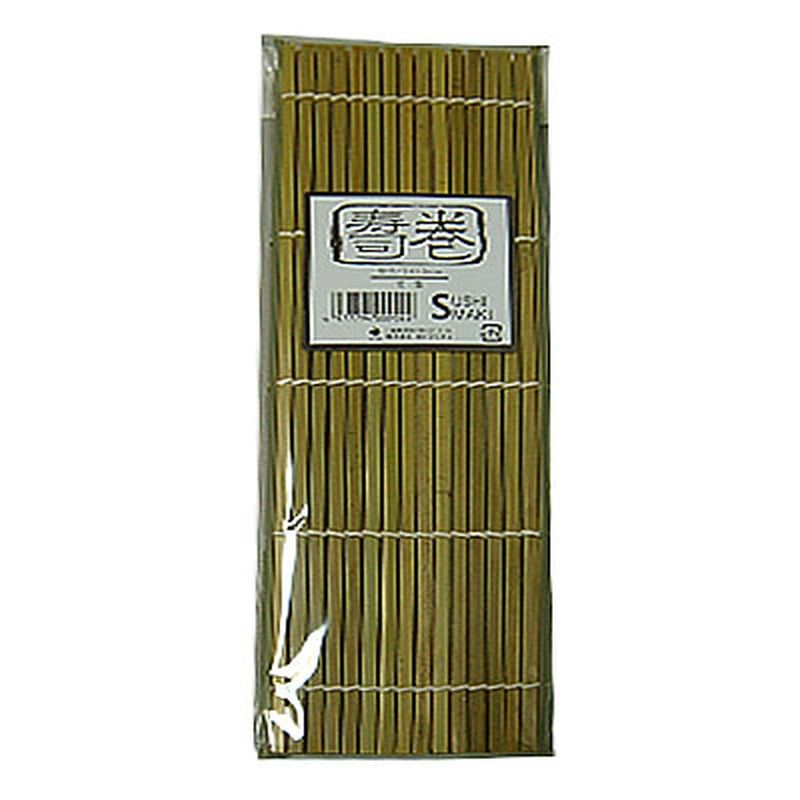 Esterilla de bambú barnizado para hacer sushi - 24x24 cm - 