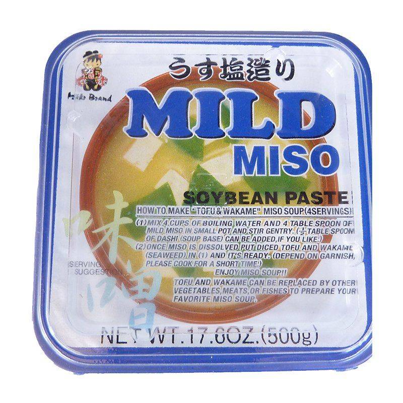 Pasta miso suave - 500g - 