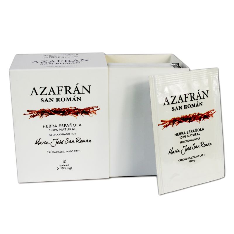  Azafrán hebra Selecto - 10x0,1 g - San Román