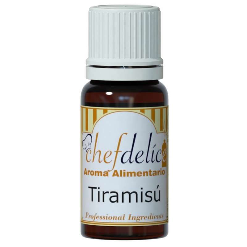 Aroma concentrado de  Tiramisú - 10 ml - Chefdelice