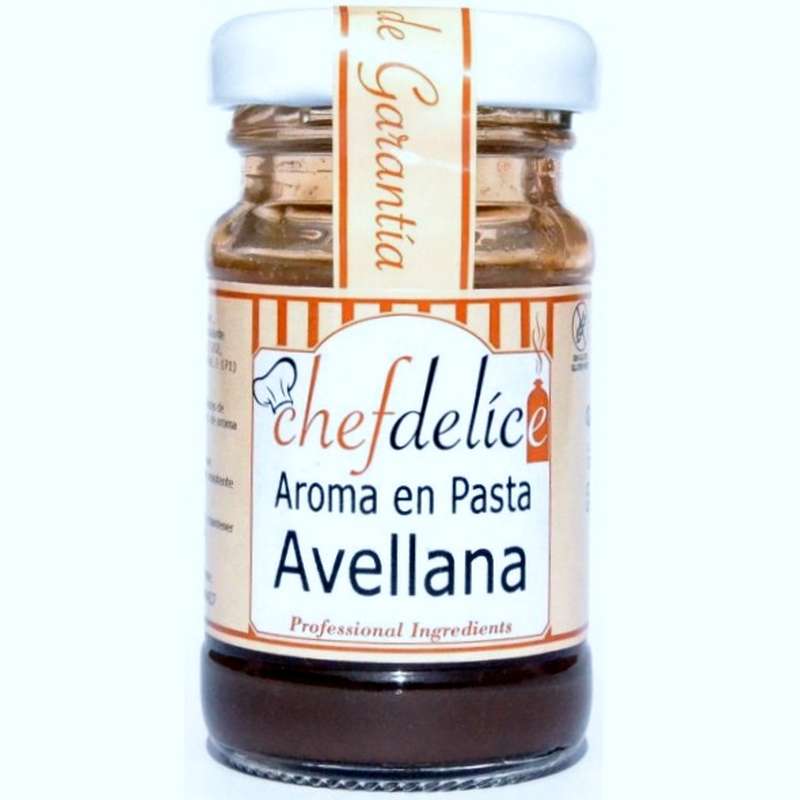  Concentrado de Avellana en pasta  - 50gr - Chefdelice