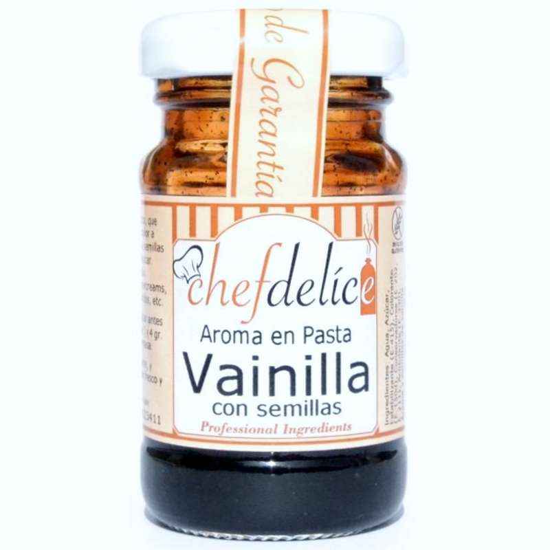  Concentrado de Vainilla con semillas en pasta  - 50 g - Chefdelice