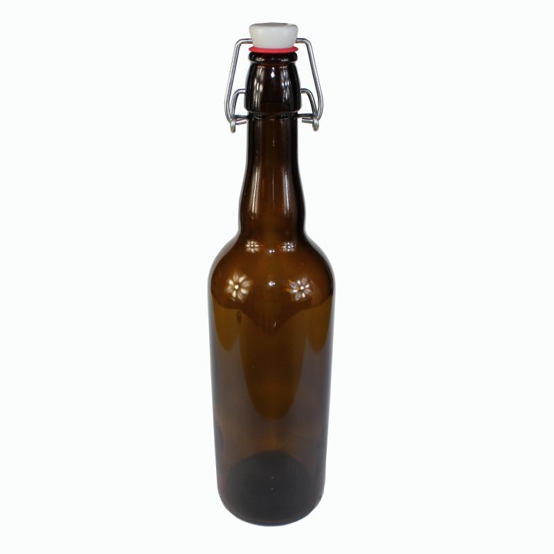 Botellas para cerveza de 50 cl con tapón mecánico - 25 uds - Cocinista