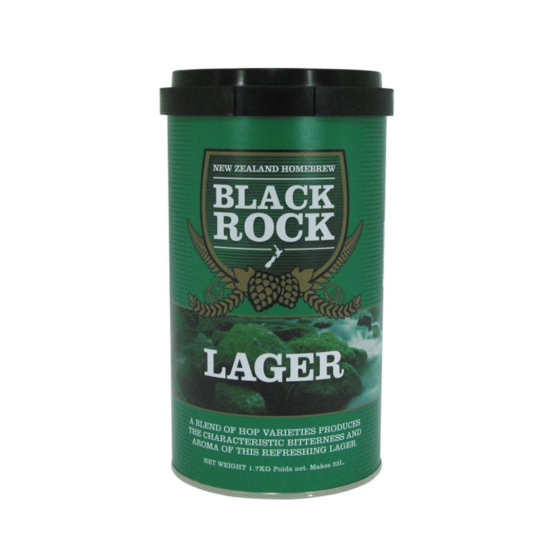 Kit de cerveza Lager - 1,7Kg - Black Rock