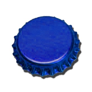 Chapas 26 mm azules - 100 uds