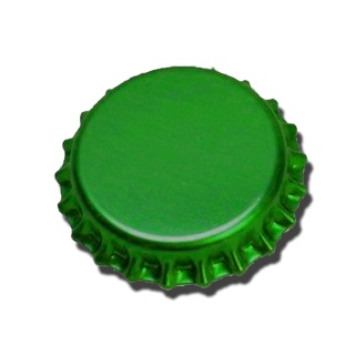 Chapas 26 mm verdes - 100 uds - Cocinista