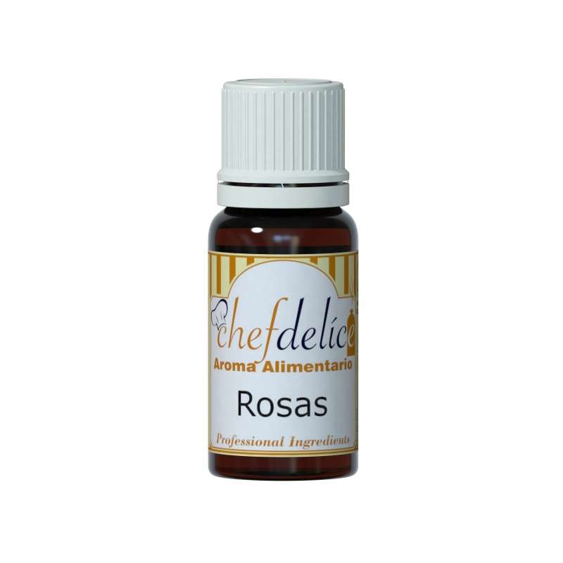 Aroma concentrado a Rosas - 10ml - Chefdelice