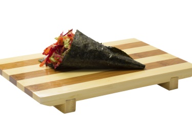 Cono de sushi temaki