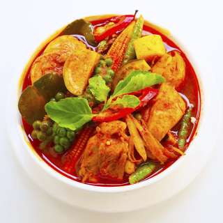 Curry rojo de la selva
